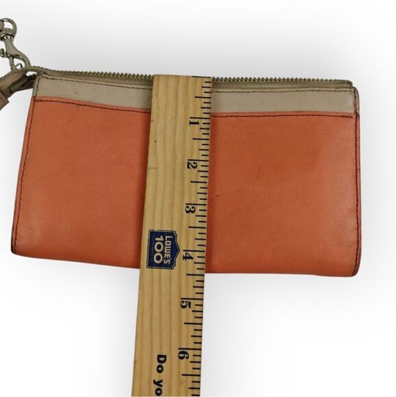 VTG COACH Y2K Genuine leather Wristlet clutch wallet case bag pusre handbag - Picture 7 of 8